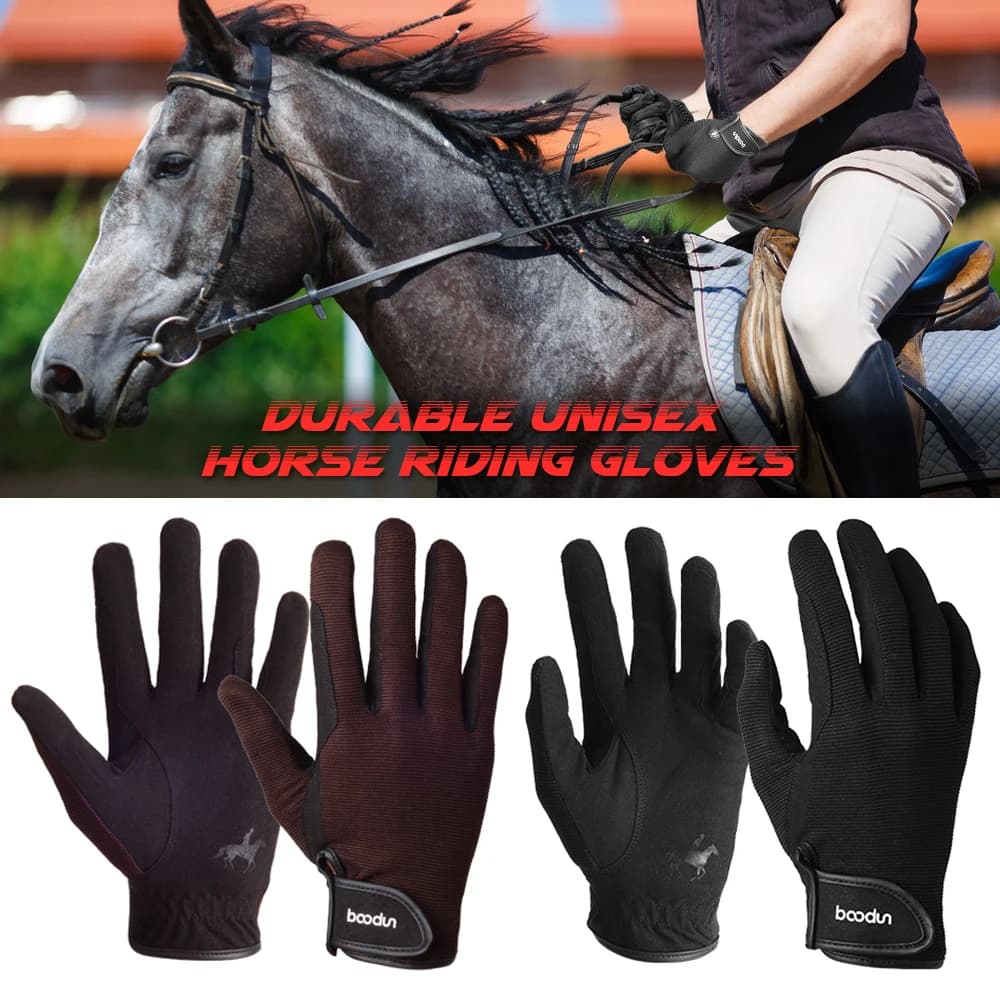 Gants d'équitation professionnels pour hommes et femmes, accessoires d'équitation