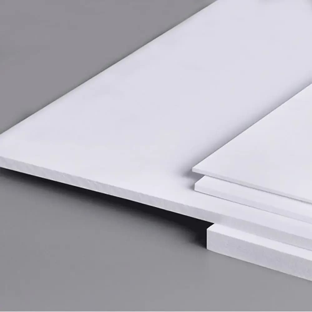 Plaque en plastique ABS blanc de 0,3 mm et 0,4 mm d'épaisseur, matériau pour modèles, pour accessoires de modélisme DIY