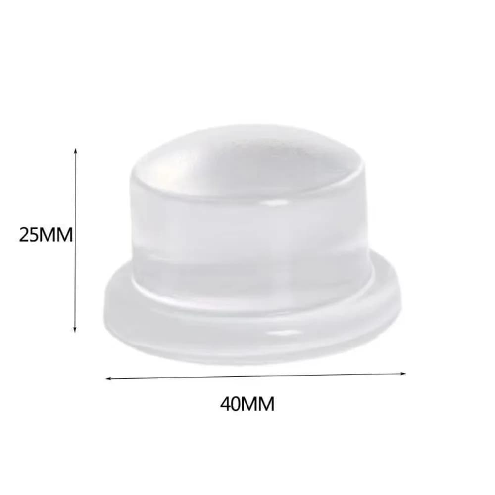 Butoir de porte en Silicone Transparent, sans perceuse, tampon Anti-bosse pour le bureau, la sécurité de la maison, Protection des Dodgers, arrêt