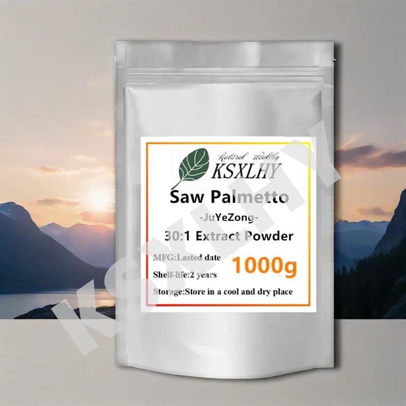 Emballage de sac en aluminium personnalisé pour extrait de scie Palmetto pour distributeurs
