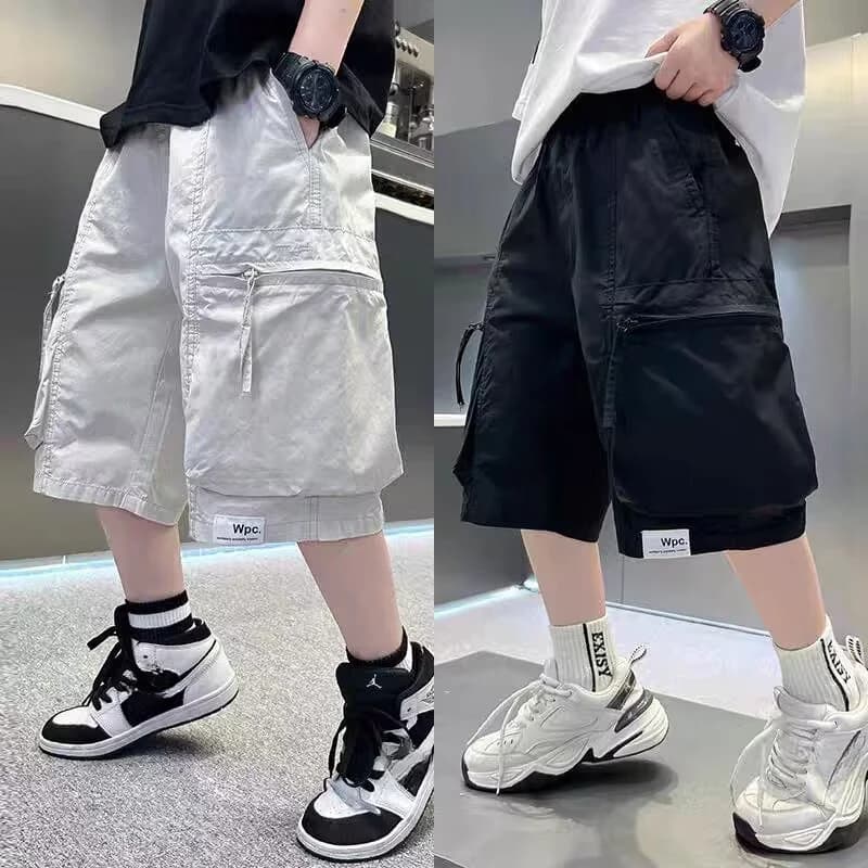 Short d'été respirant à séchage rapide pour garçons, Short de sport décontracté quotidien, mode de rue, vêtements pour enfants, pantalons