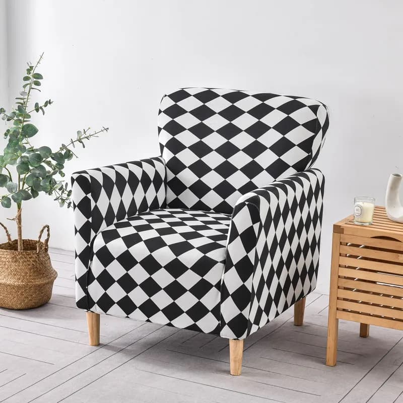 Housse de fauteuil de Banquet housses de chaise extensibles housses de canapé de fauteuil 1 pièce, housses de canapé simples protecteur de meubles