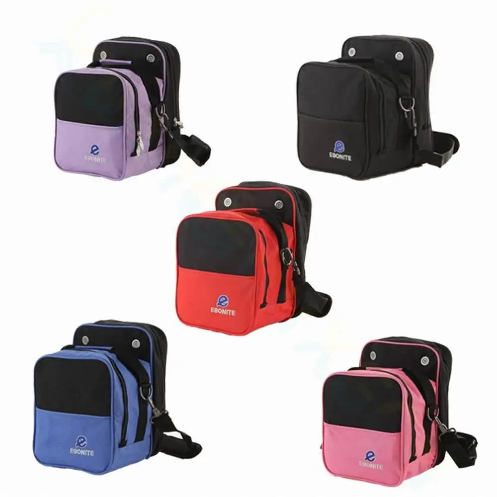 Sac de boule de bowling de couleur noire, sac à chaussures, accessoires de bowling, tout neuf