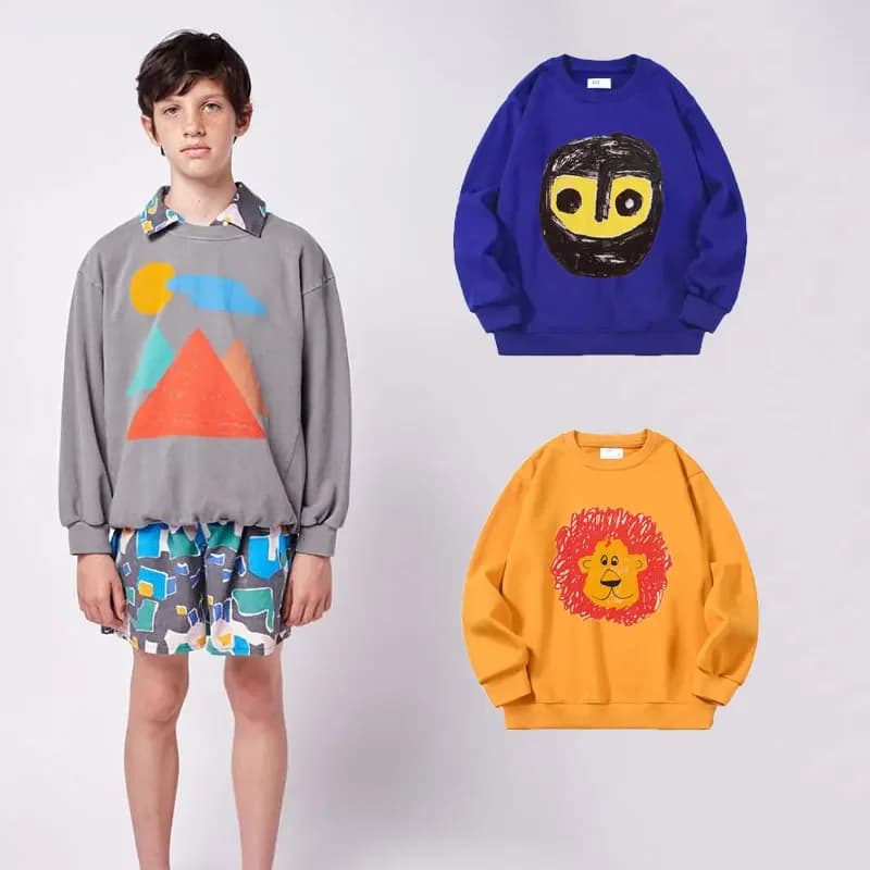 Sweat-shirt à capuche pour garçons, vestes à la mode pour enfants et adolescents, hauts pour enfants, manteaux pour bébés, vêtements