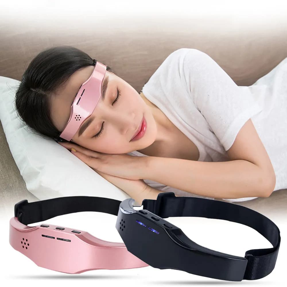 Ohio eur de tête électrique pour les migraines et les maux de sauna, machine d'aide au sommeil, machine thérapeutique, soins relaxants pour le