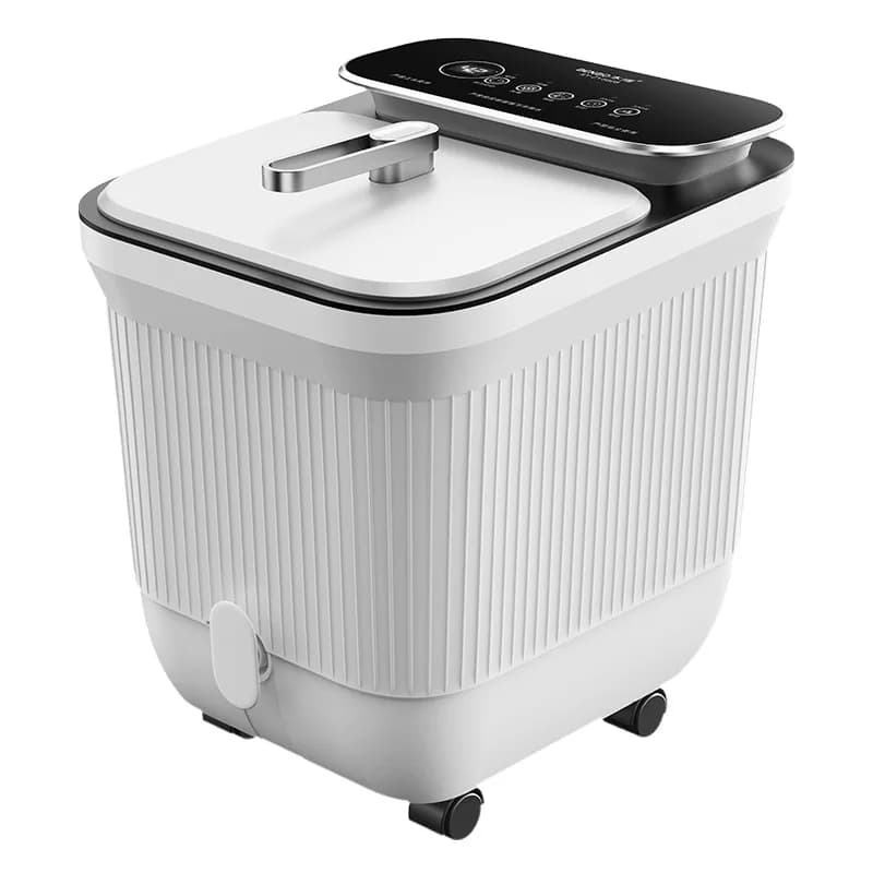 Bain de pieds électrique pour spa à domicile avec chauffage et température constante, massage automatique du pied avec télécommande