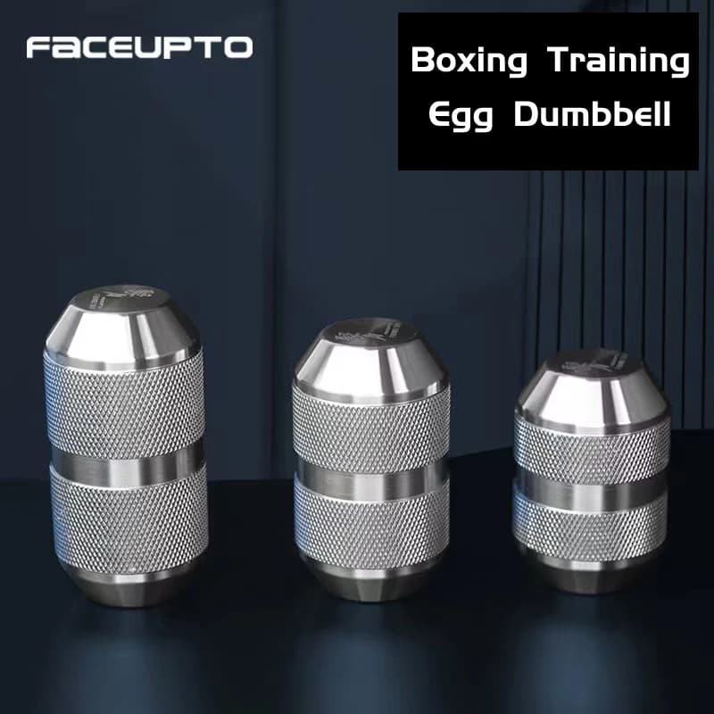 Mini haltère antidérapant en acier inoxydable, mise à niveau pour l'aérobic, l'entraînement de boxe, le bras de Jogging, exercice de force de
