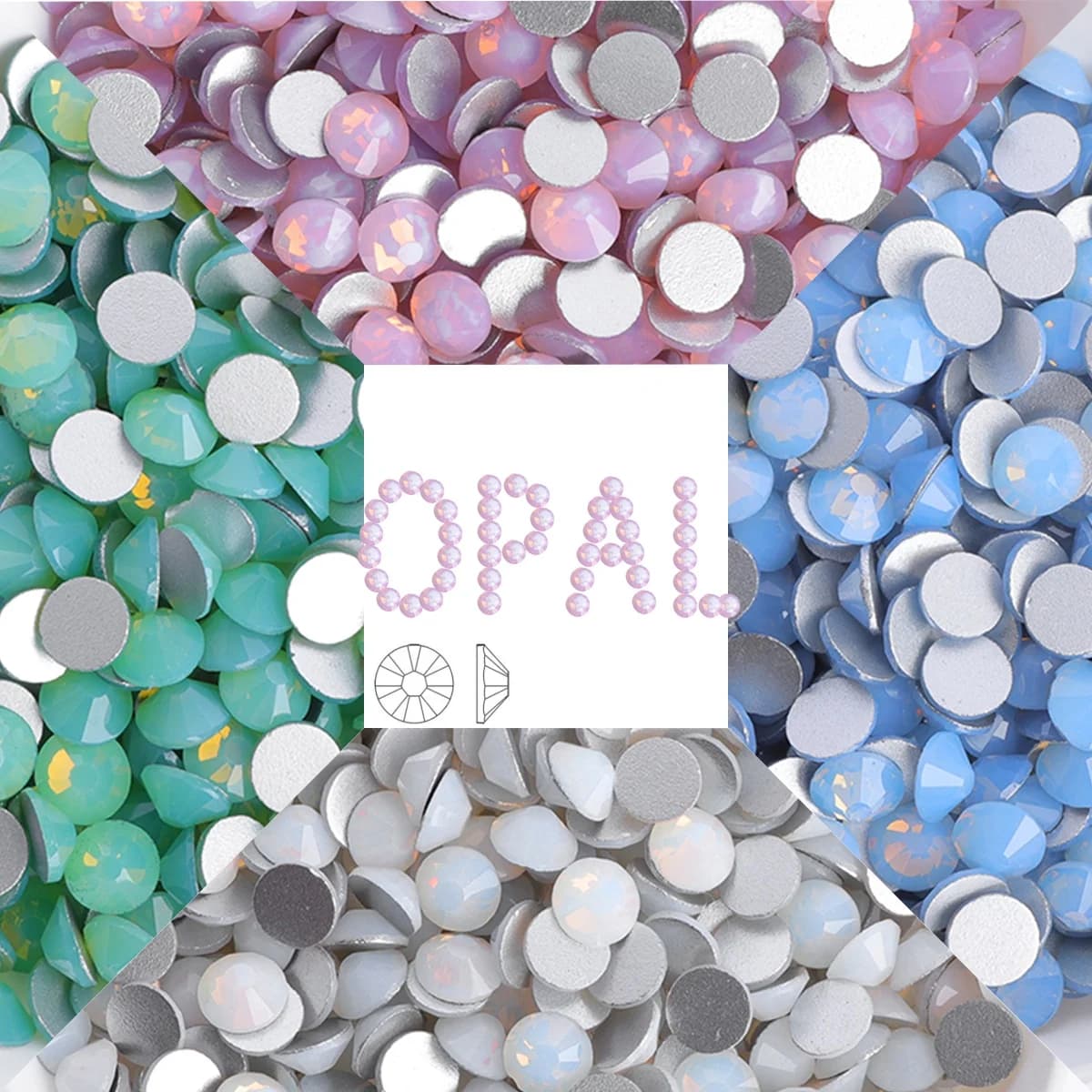 SS6-SS30 verre de haute qualité Hotsale paillettes strass colle sur cristal à base plate pour robe de mariée vêtements artisanat bricolage pièces
