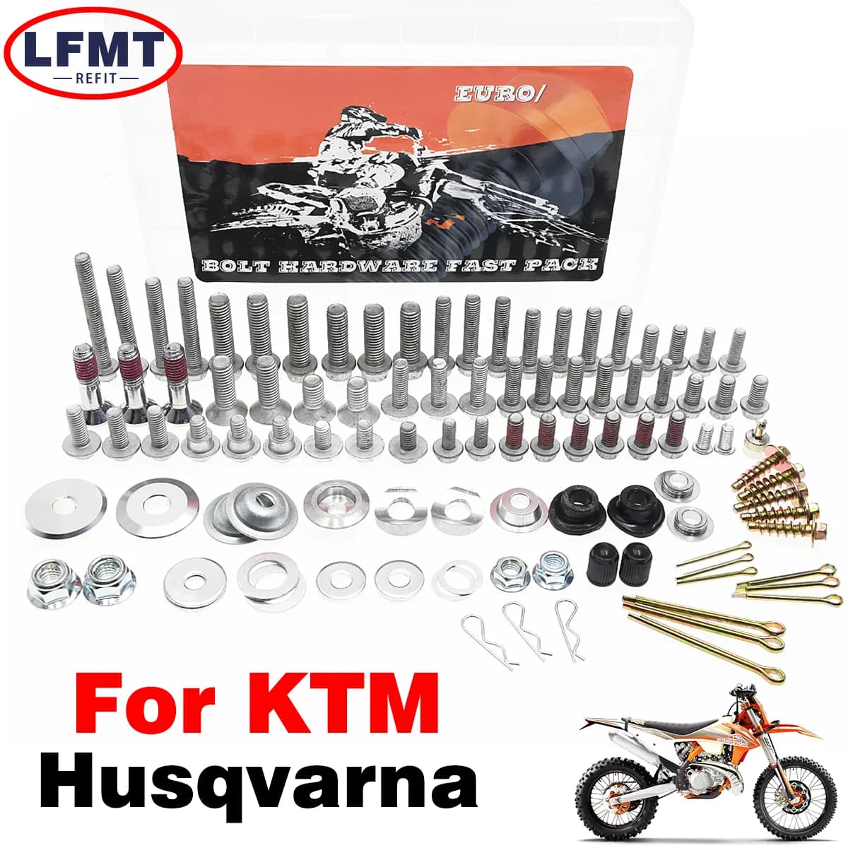 Kit d'outils complet de réparation de boulon de vis de moto, fixation pour KTM SX XC XCF XCW SXF EXC EXCF 150 250 300 350 400 450 500