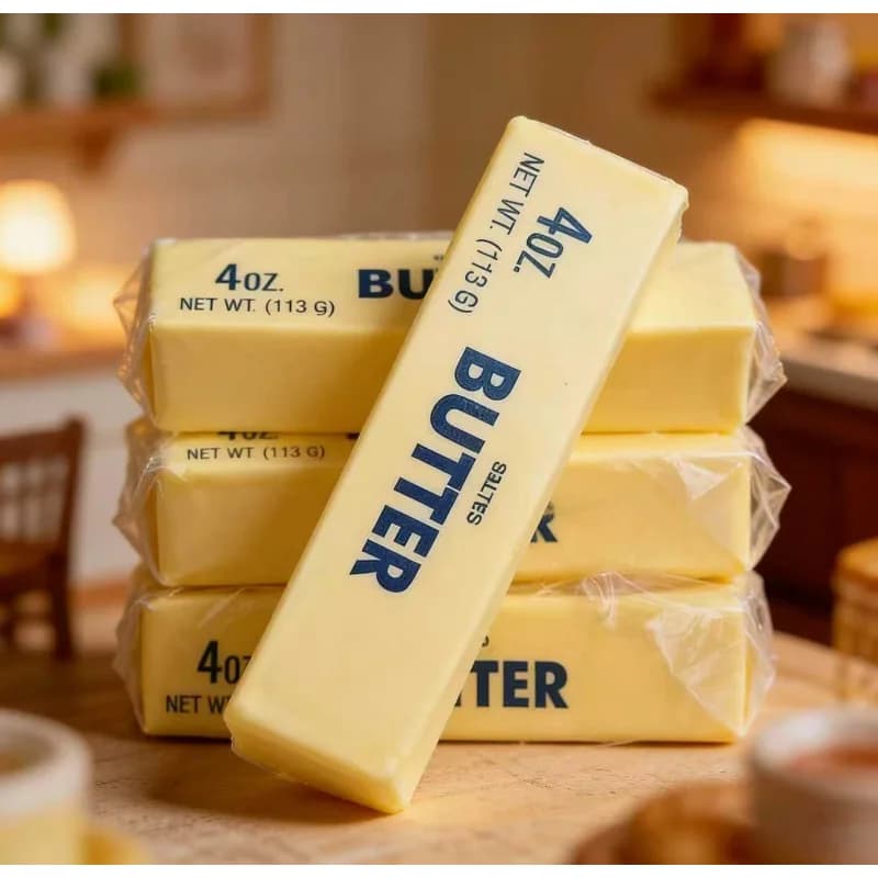 Jouet Squishy en forme de bâton de beurre à remontée lente, jouet à presser anti-stress, jouet sensoriel en forme de barre de beurre, cadeau