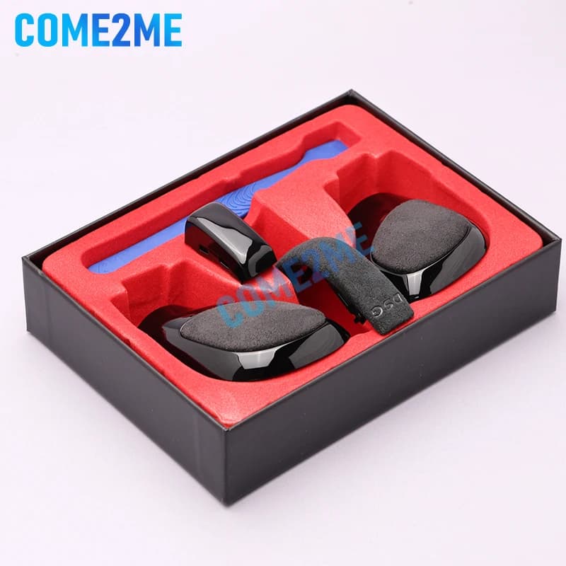 Poignée de levier de vitesse en cuir suédé noir chromé avec emblème DSG pour VW Golf 6 7 R GTI Passat B7 B8 CC R20 Jetta MK6 GLI