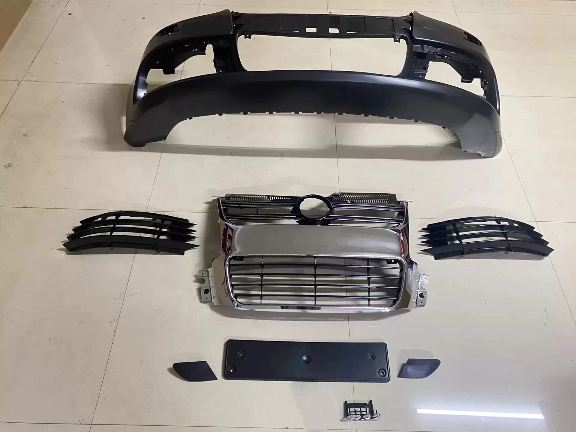 Kit de carrosserie en tissu pour pare-chocs avant, accessoires de voiture, Volkswagen Sagitar, Jetta, R32, Golf 5