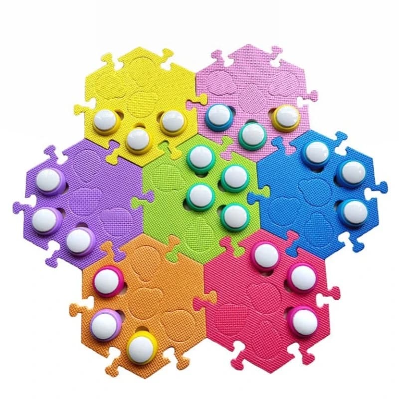 Tapis de boutons de Communication pour animaux de compagnie, pour chien, entraînement, positionnement, boutons d'échange pour chat, coussin, Mini
