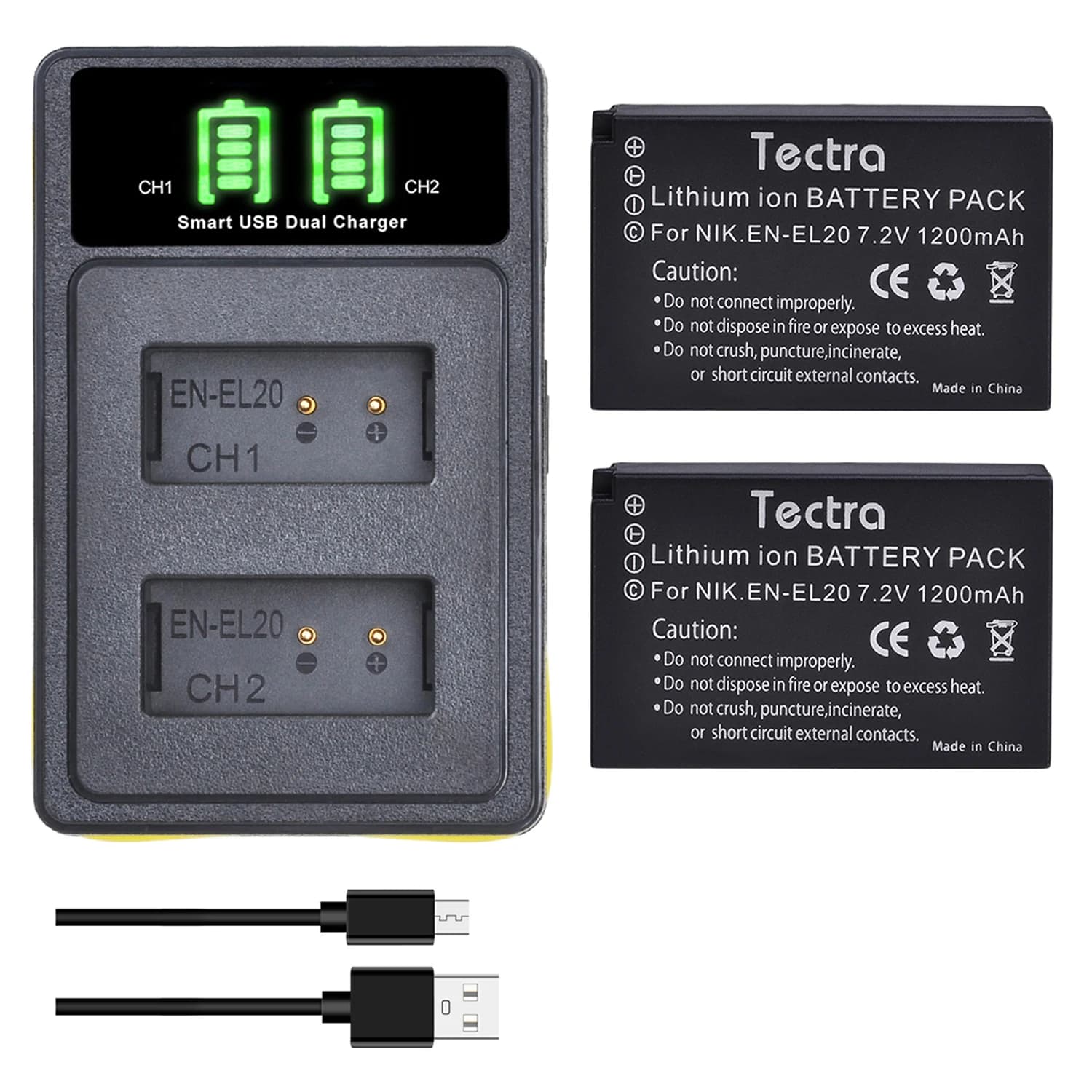 EN-EL20 EN-EL20a batterie et double chargeur pour appareil photo Nikon Coolpix P950,P1000,DL24-500,Coolpix A,1 AW1,1 J1,1 J2,1 J3,1 S1,1 V3