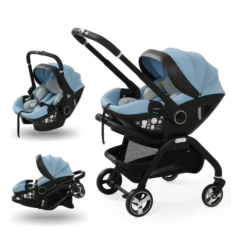 Panier de couchage multifonctionnel pour nouveau-né, siège de sécurité pour bébé, poussette pour bébé, poussette portable multifonction à