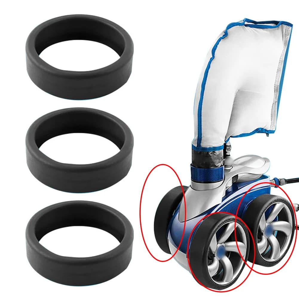 Pneus de rechange pour nettoyeur de piscine, 2/3/4/6 pièces, 48-232, pour Zodiac=Polaris, 3900 Sport 480 P39 Wide=Trax, équipement de piscine
