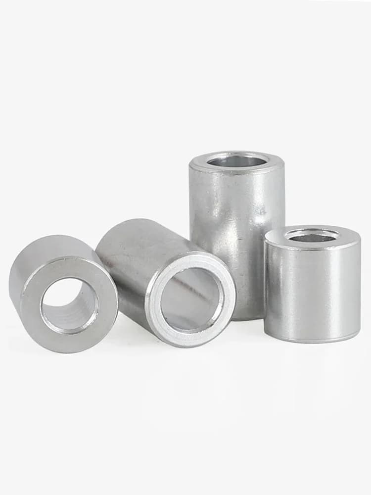 5/10/20 pièces Entretoises plates en alliage d'aluminium M3 M4 M5 M6 M8, manchons CNC non filetés pour pièces de modèles RC