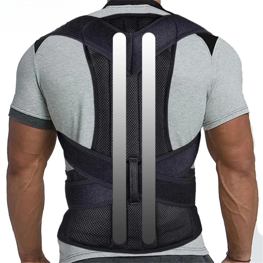 Correcteur De Posture De scoliose, Corset, attelle dorsale, soutien lombaire, correcteur droit, ceinture De dos