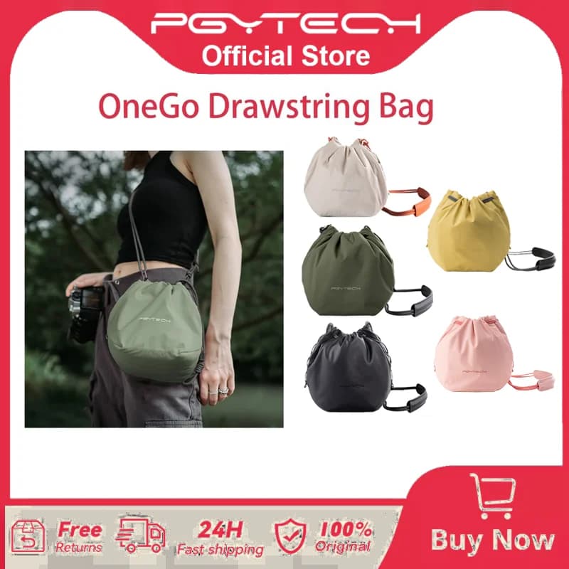 PGYTECH OneGo sac à cordon sac pour appareil photo sans miroir sac de rangement pour objectif SLR sac à bandoulière étui pour appareil photo pour