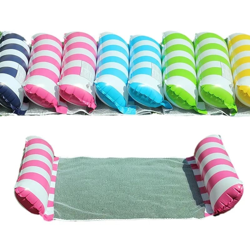Canapé d'eau de natation hamac gonflable tapis gonflable d'eau flottant accessoires de fête à la piscine tapis gonflable flottant d'eau