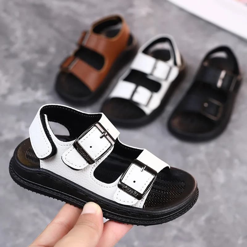 Sandales Garçon 2026 Nouveauté Sandales de Plage Enfant Mode Sport Antidérapantes Résistantes à l'Usure Chaussures Bébé 1-6 Ans Chaussures en