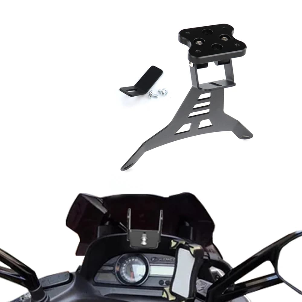 Support de navigation GPS en aluminium pour moto Kymco Xciting 400i 2013-2017, support de pare-brise, support de téléphone