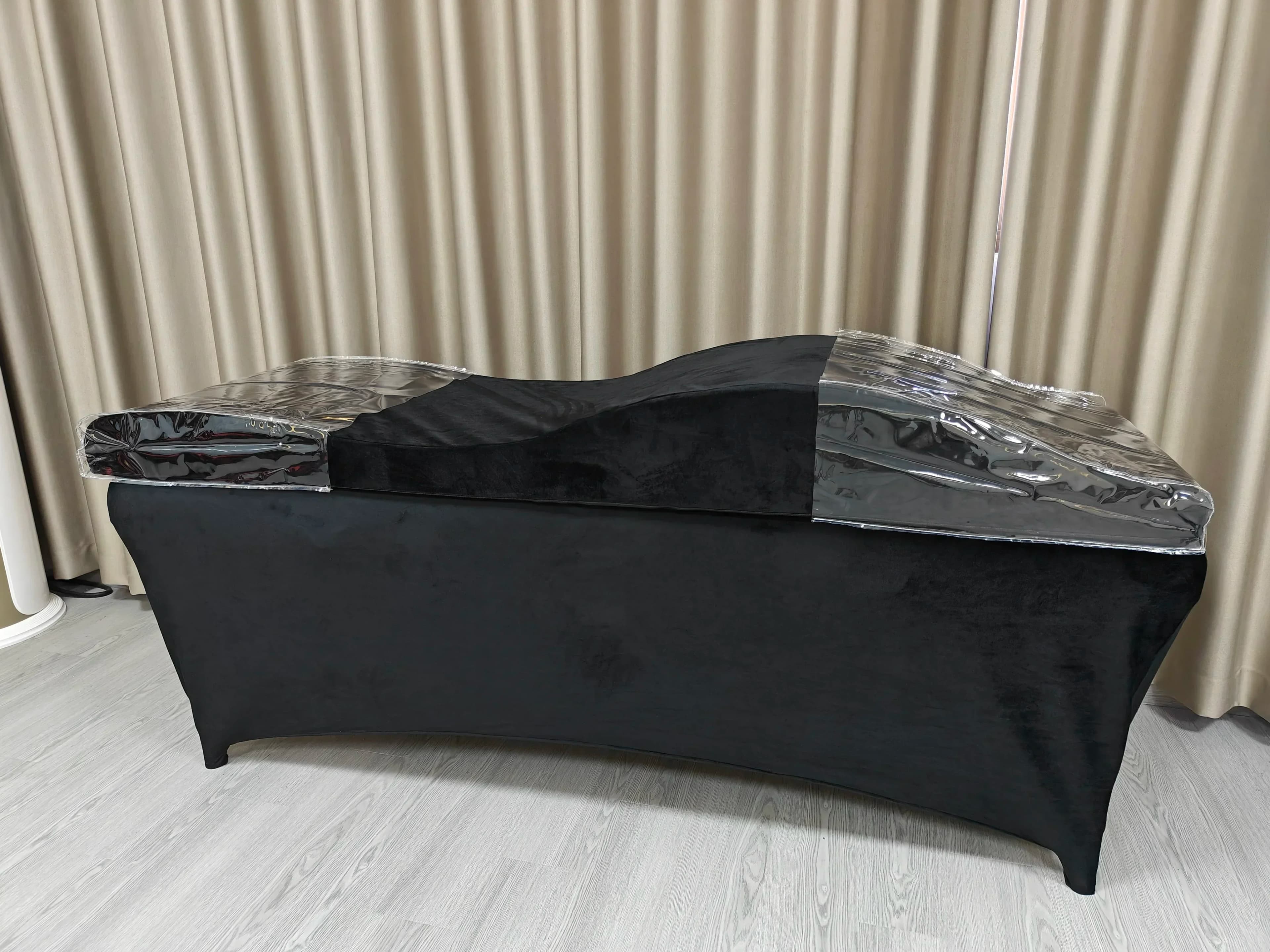 Housse de protection de matelas Beauty, protège-tête et pieds, housse en plastique, housse anti-poussière pour cils