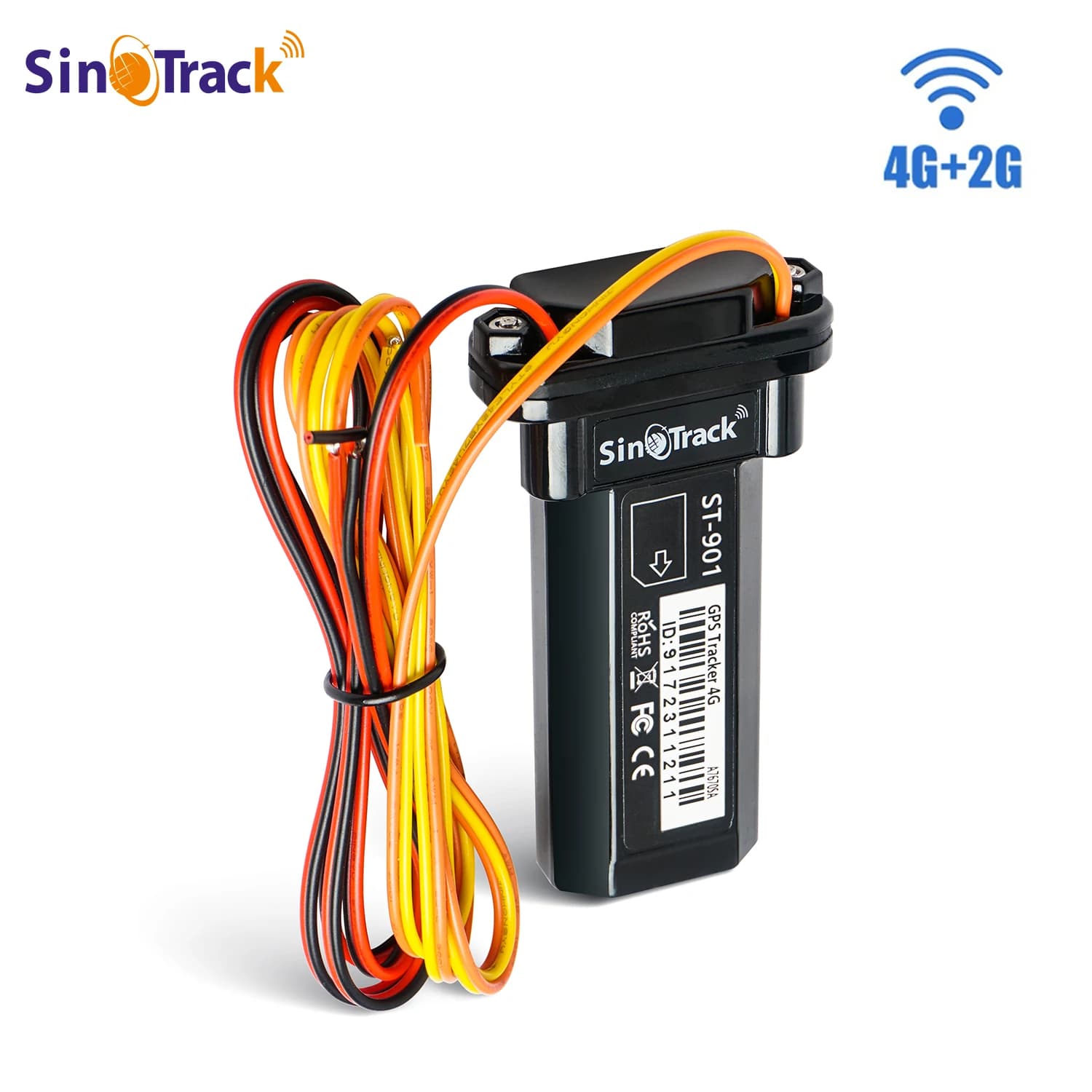 SinoTrack Mini dispositif de suivi GPS à batterie intégrée étanche ST-901 901L pour voiture moto véhicule télécommande application Web gratuite