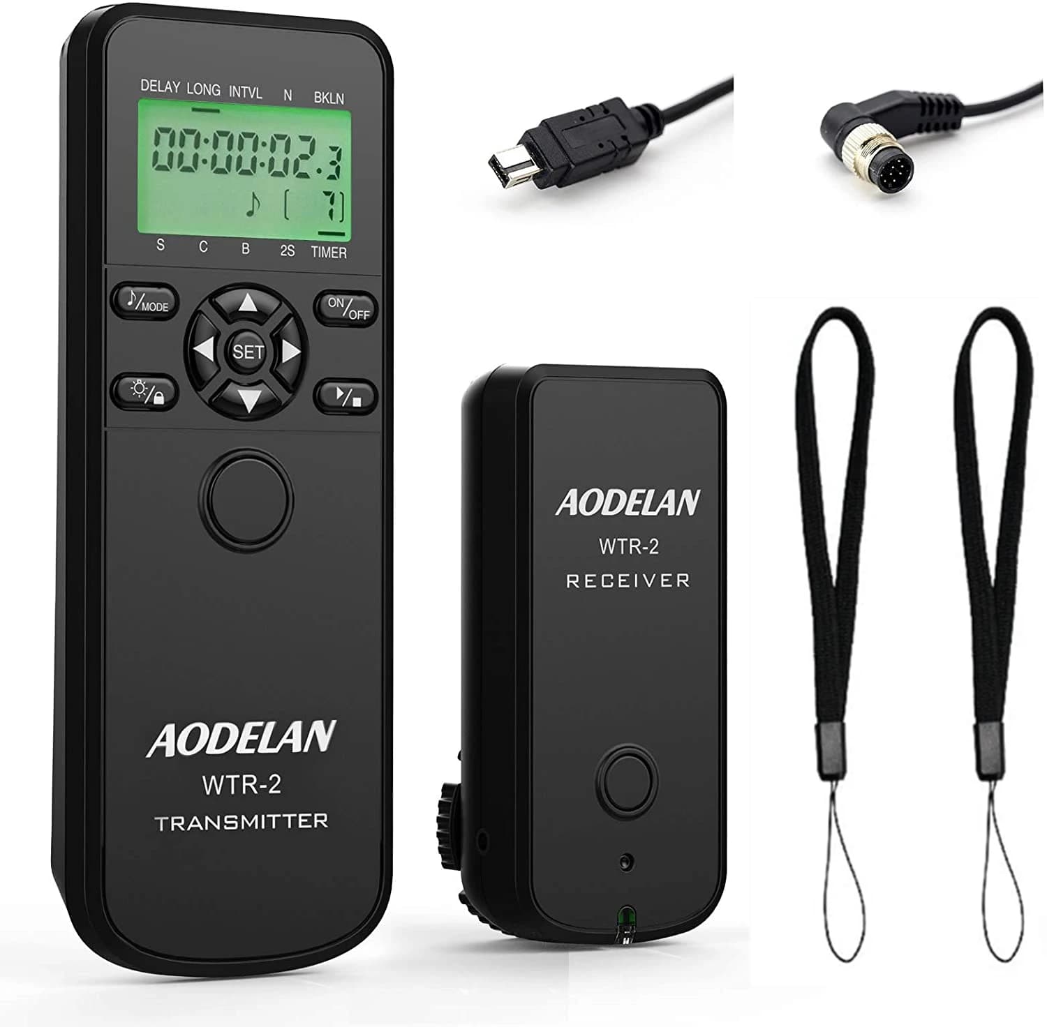 AODELAN – minuterie de caméra sans fil, télécommande, déclencheur pour Nikon Z9, Z7 II, Z6 II, Z6, Z5 D780, D6, D850, Coolpix A, P950,