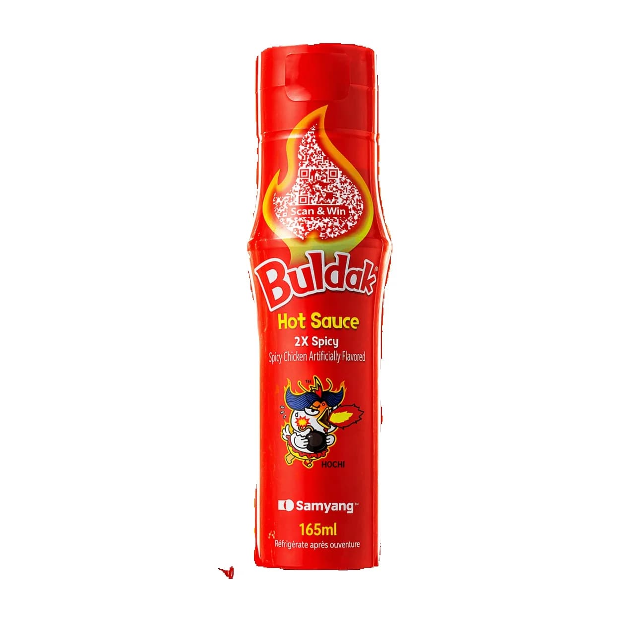 Sauce Coréenne Samyang Buldak 2X Ultra Piquante 165ml – Sauce Piment Très Épicée, Spéciale Ramen, Poulet, Street Food, Snacks