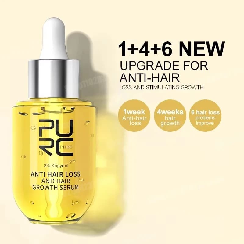 Sérum de croissance des cheveux, huile essentielle à croissance rapide, soins capillaires de beauté, repousse Dense, gingembre, favorisant la