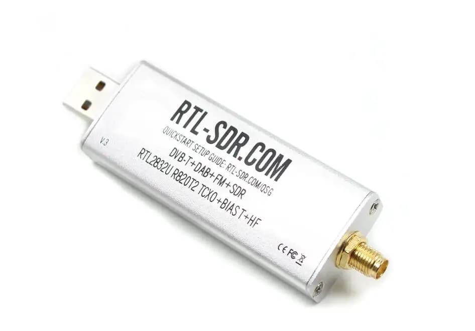 Récepteur RTL SDR RTL-SDR V3 RTL2832U 0,1 MHz-1,7 GHz TCXO SMA récepteur radio défini par logiciel