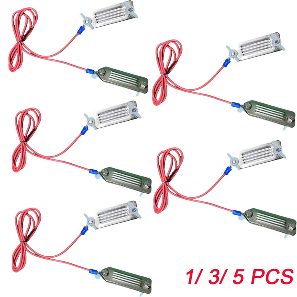 Connecteurs Polytape à Polytape pour clôture électrique, 1/3/5 pièces, pour contrôle des fermes d'animaux, connecteur de connexion de bande Poly