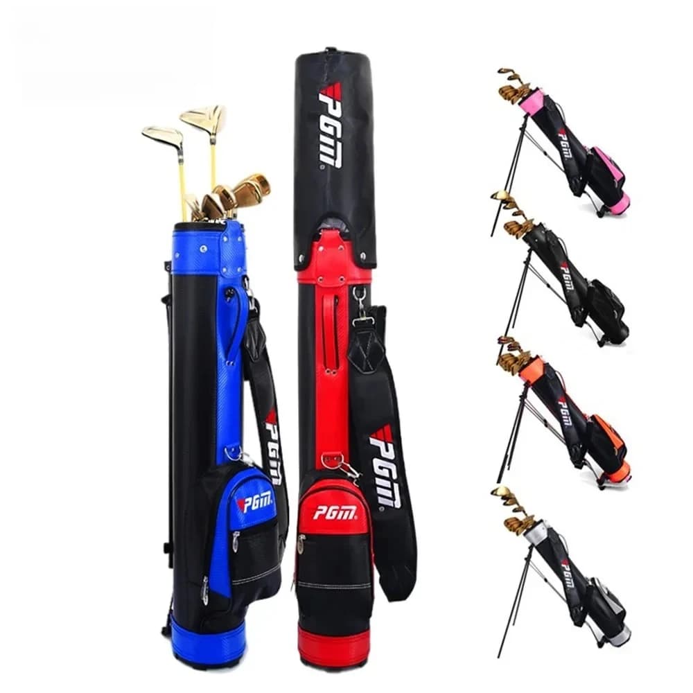 Sac de golf pour hommes et femmes pouvant contenir 9 clubs, sacs de support, 6 couleurs QIAB008
