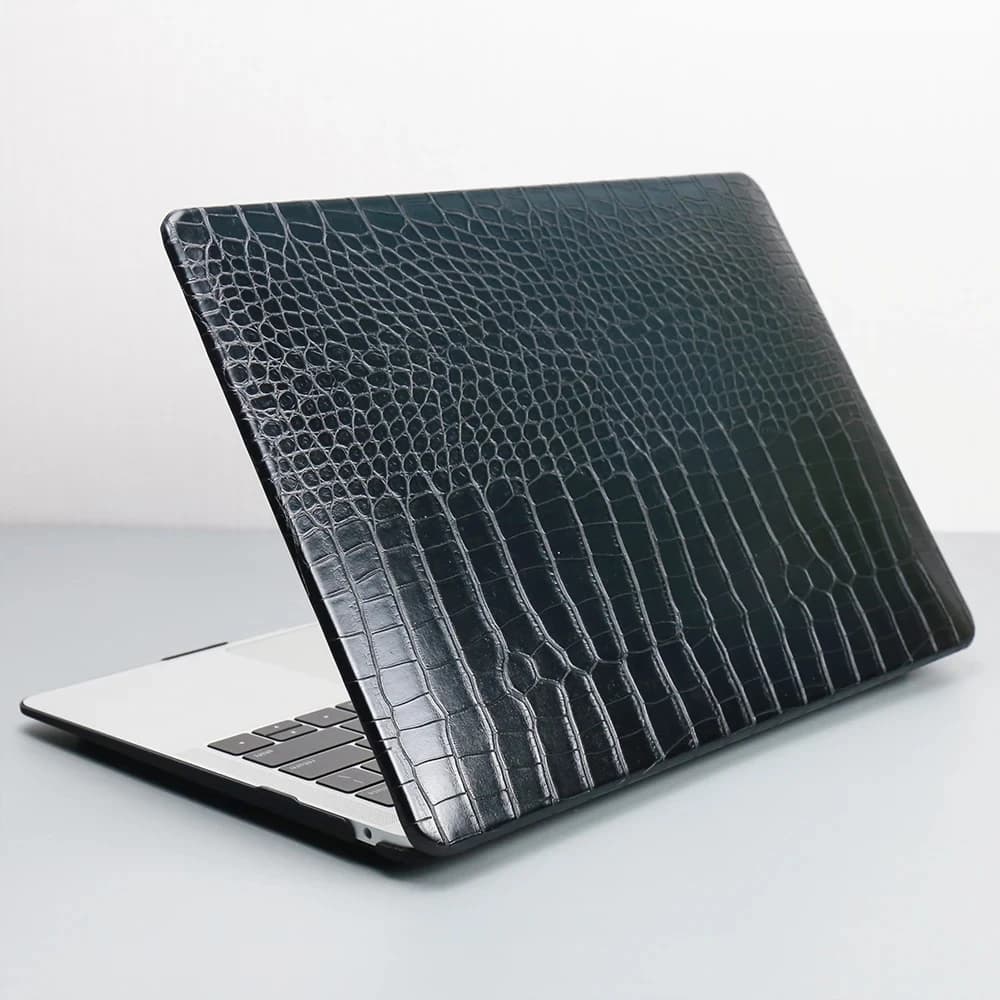 Étui pour ordinateur portable pour Macbook Air 13, coque rigide en PVC pour Macbook neo 13 2026, étui en cuir PU pour MacBook Pro 14 15 16