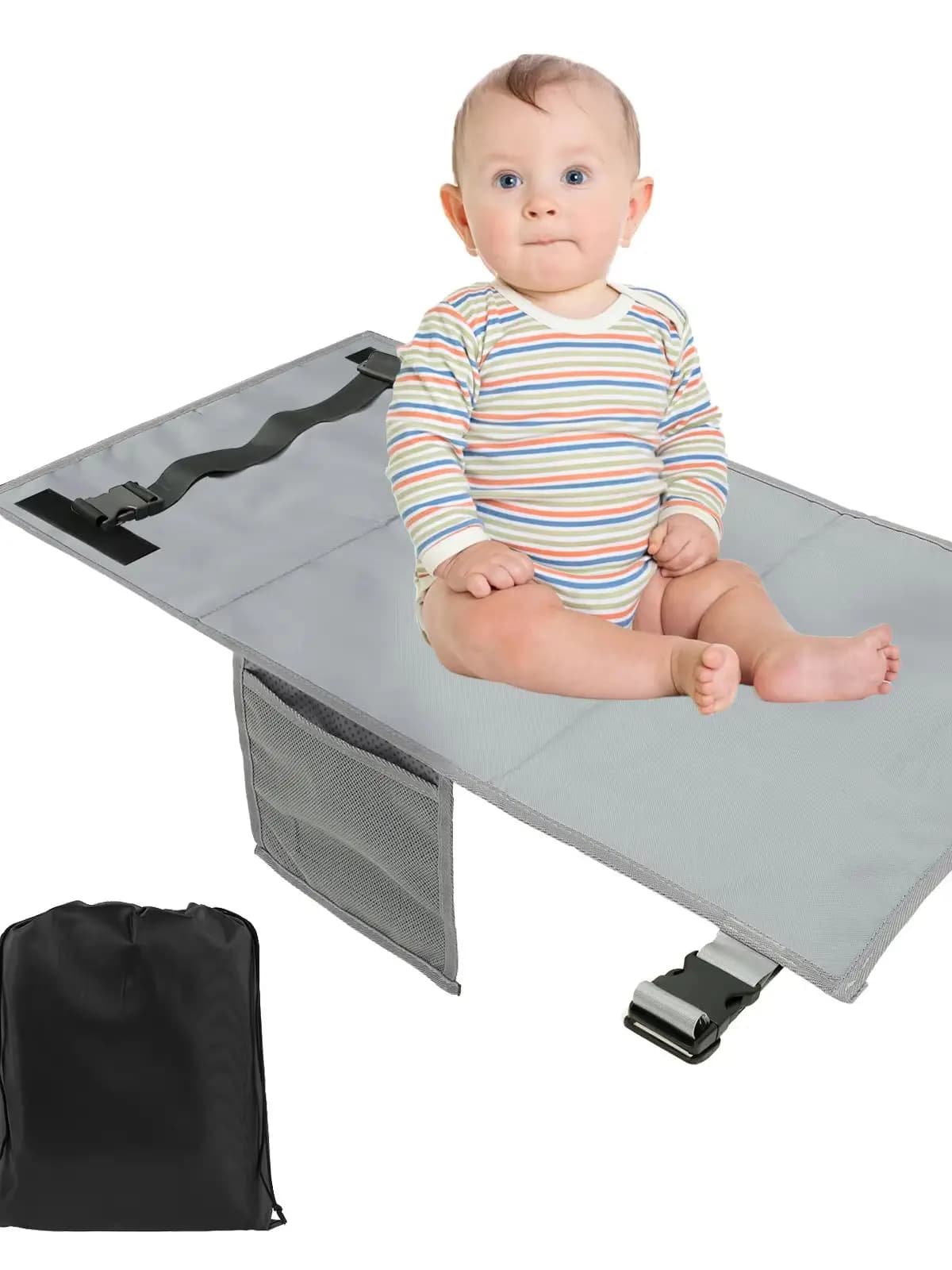 Lit d'avion de voyage pour enfants, pédales portables pour enfants, repose-pieds, hamac, repose-pieds pour bébé, extension de siège d'avion pour