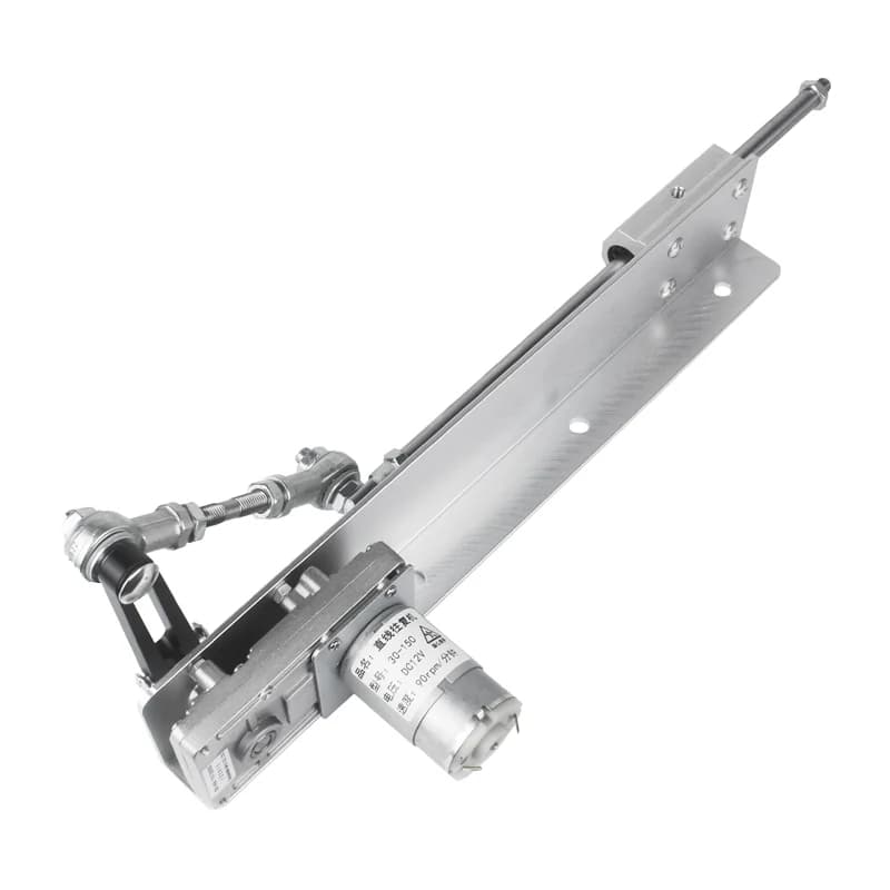 Actionneur Linéaire Télescopique DC, Tige de Poussée Électrique, Course de 315cm/2-8cm, Engrenage D.lique, Contrôle de Vitesse du Moteur