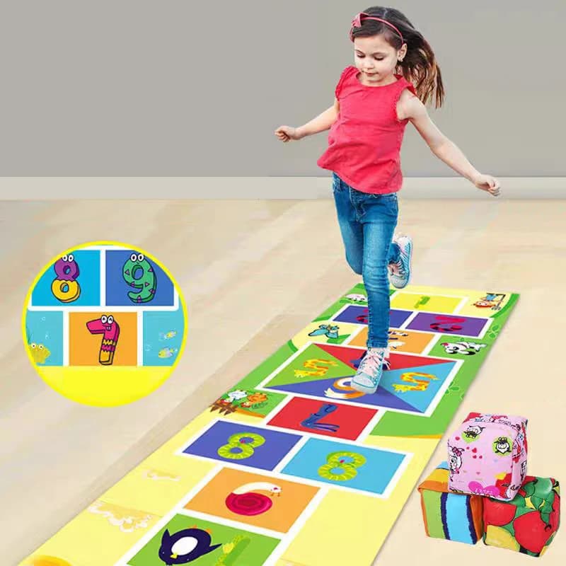 Jeu de main et de pieds pour adultes et enfants, tapis de saut, tapis rampant, intégration sensorielle, entraînement, Sports amusants d'intérieur