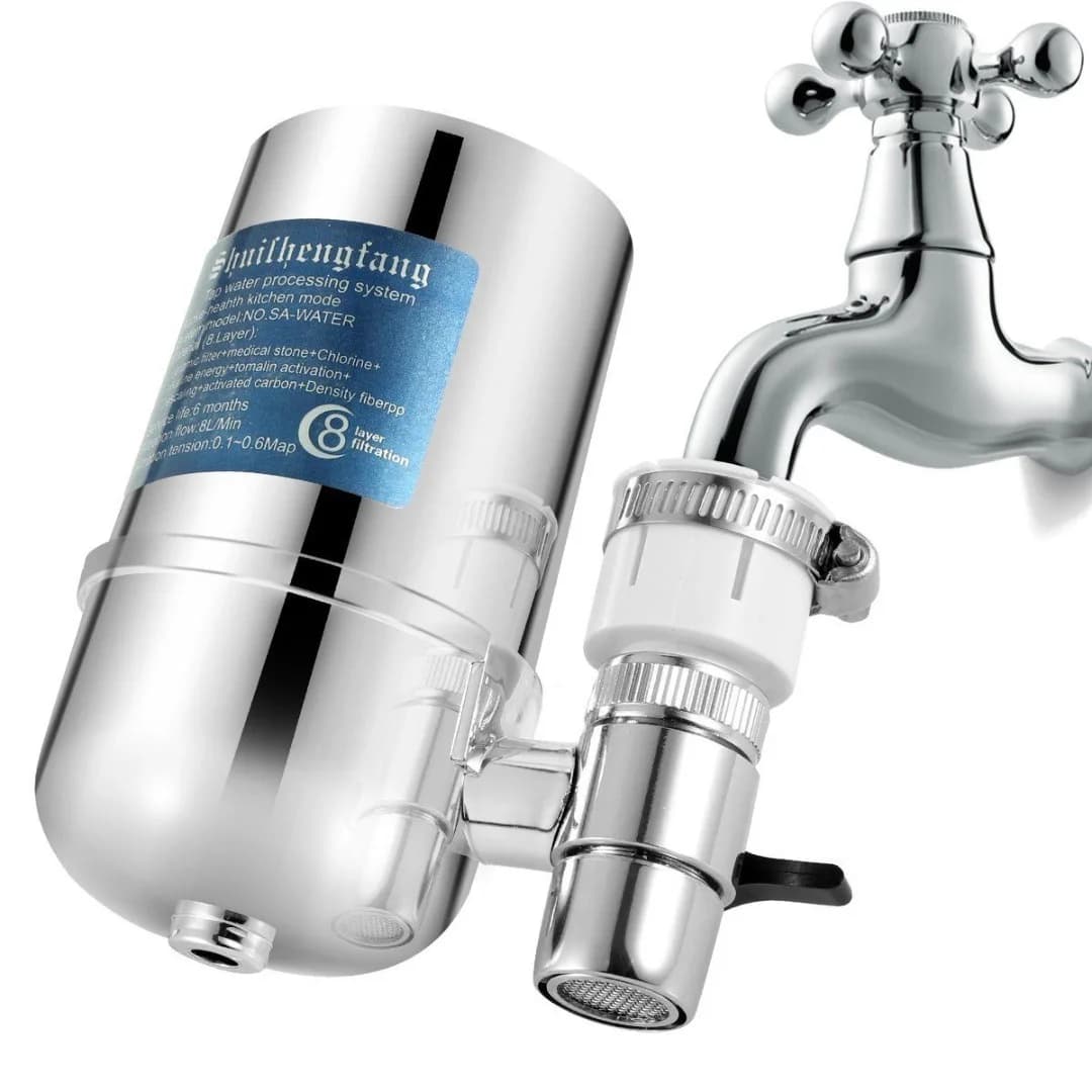 Filtre à eau de robinet, système de Filtration d'eau monté sur robinet, purificateur d'eau de cuisine domestique, filtre à eau du robinet, réduit