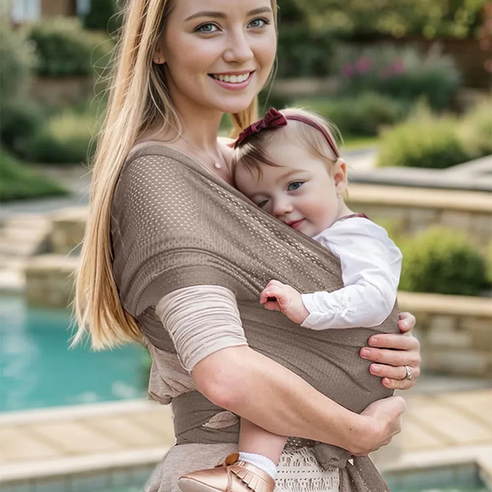Porte-bébé extensible tout en 1, élastique, ergonomique, doux et confortable, porte-bébé pour voyage en plein air echarpe de por