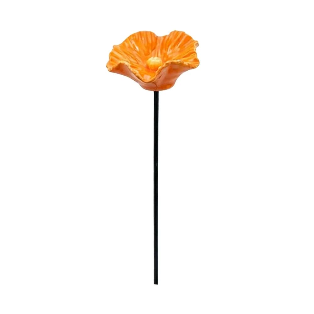 Fontaine à eau créative et portable pour abeilles, support en résine en forme de fleur, station d'abreuvement pour abeilles, support de bain