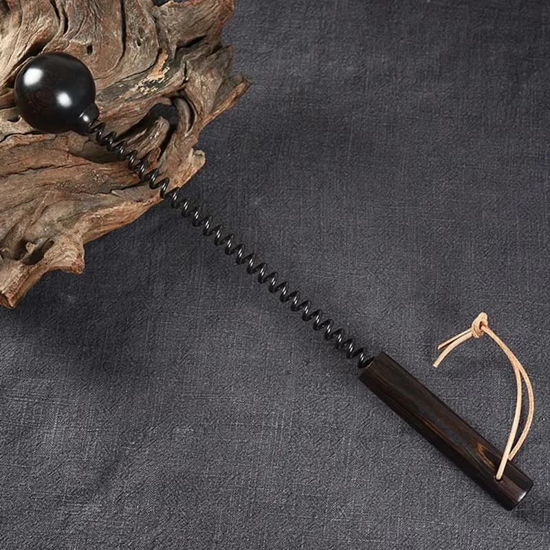 Fouet de cheval d'équitation boule ronde en bois de santal violet de 36CM, travail manuel, fouet de palette de fessée, chauve-souris d'équipement