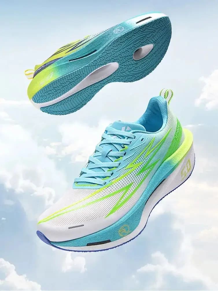 Chaussures de course pour hommes, chaussures de sport avec semelle en carbone, spécialité marathon, respirantes, légères, confortables,