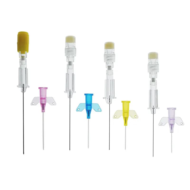 Canule I.V. avec capuchon et aile d'héparine pour animaux de compagnie, cathéters d'injection intraveineuse, chiens et chats, outils vétérinaires,