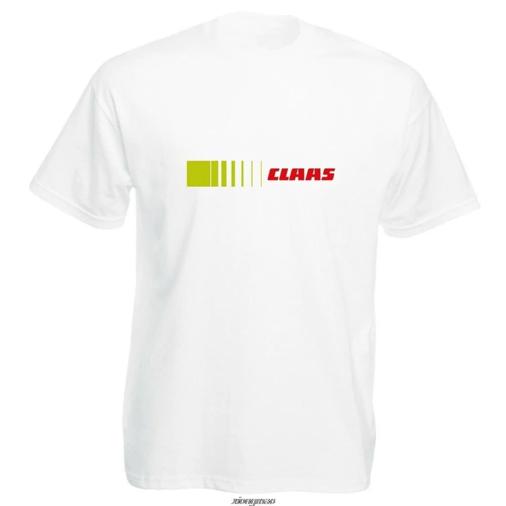 Claas – T-Shirt pour homme, marque célèbre, haut de marque, Slim, rétro, tracteur agricole, passionné, nouvelle collection