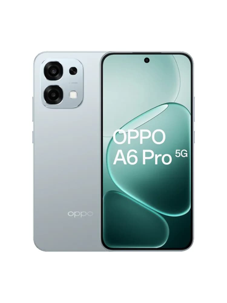 Version UE du smartphone OPPO A6 Pro 5G 8 Go + 256 Go, 6500 mAh, MTk Dimensity 6300, AMOLED, appareil photo principal 50 MP avec IA, IP69