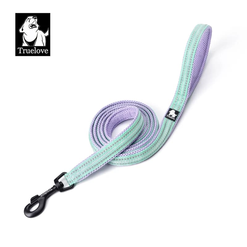 Laisse pour chien Truelove 200CM Confort Sandwich Rembourrée Respirante Anti-traction Corde Réfléchissante Durable TLL2112