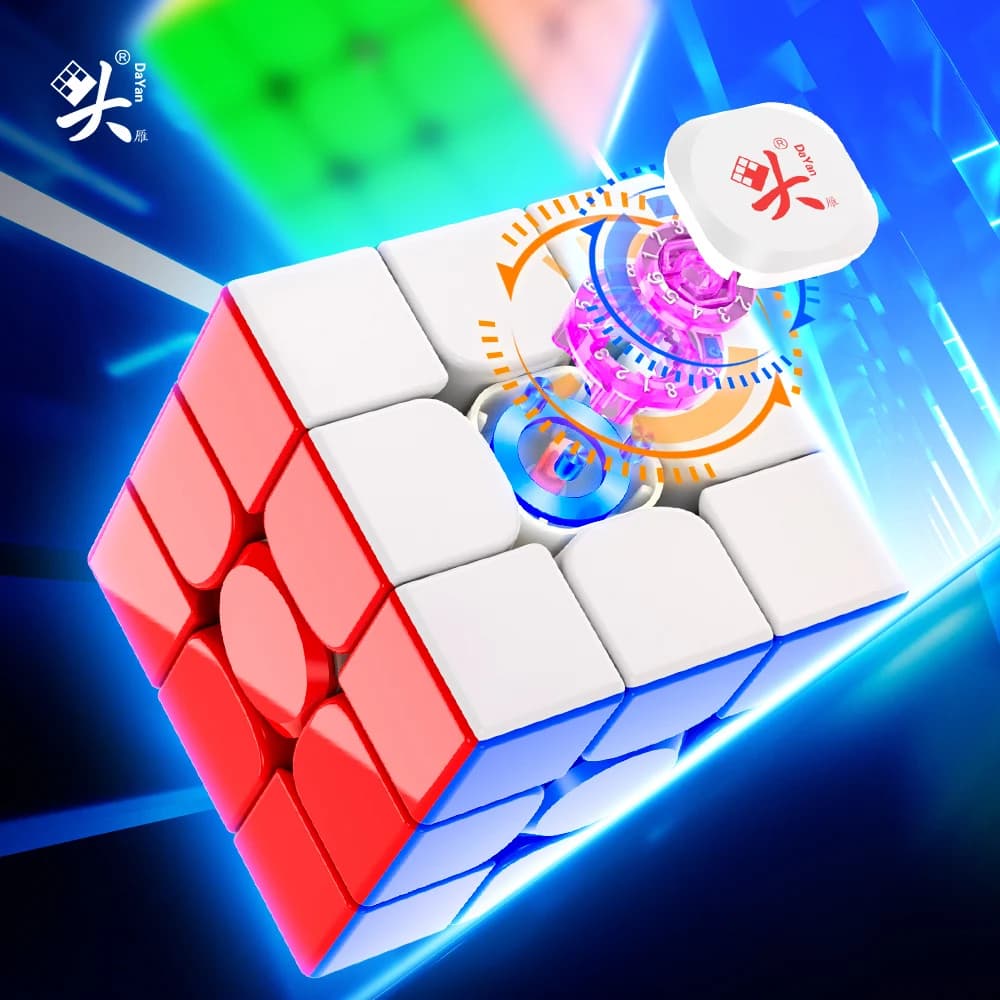 [JudyCube] DAYAN Guhong Pro + 3X3 Maglev Cube magique magnétique Fidget jouets Dayan Cube 3X3 Guhong printemps Cubo Magico Puzzle