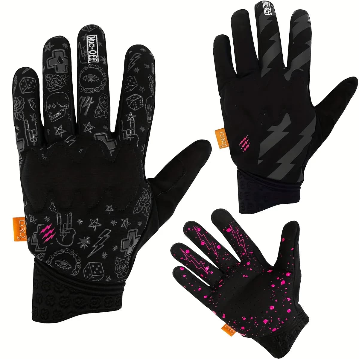 2025 gants d'équitation en plein air gants de doigt complet gants unisexes de mode gants de doigt complet d'équitation de moto