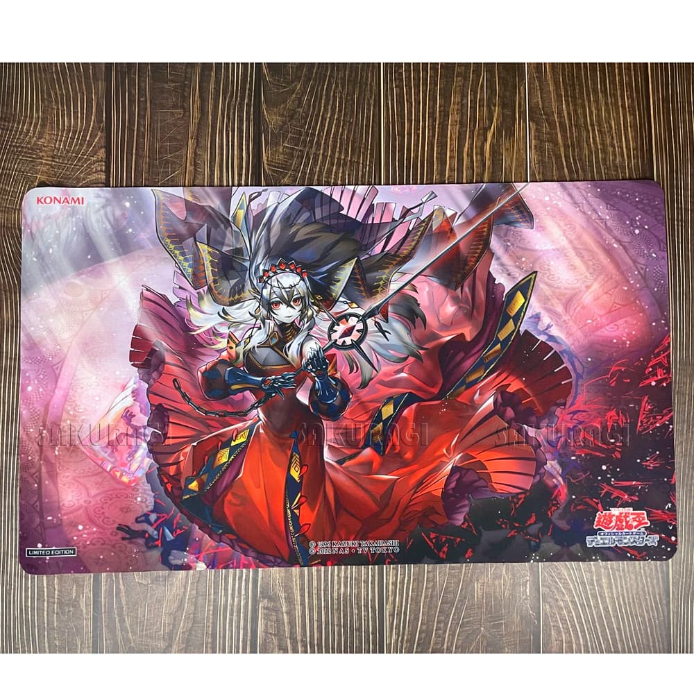 Yu-gi-oh Cartesia rouge le virtuel tapis de jeu tapis de jeu YGO tapis KMC TCG OGC CCG YuGiOh Mat-186